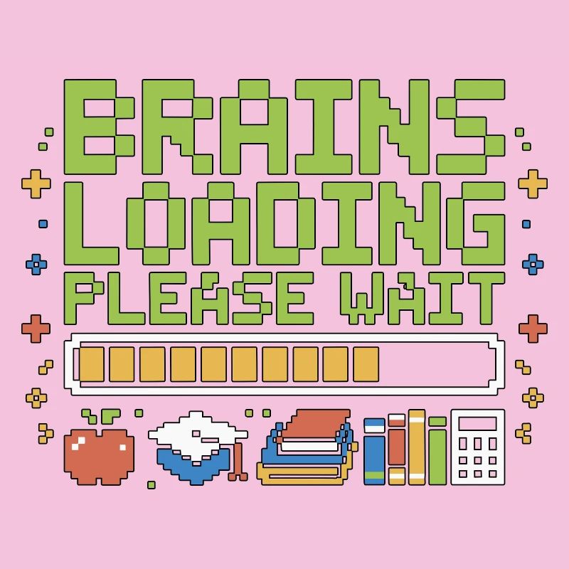 High School Teacher Brains Loading Please Teaching
