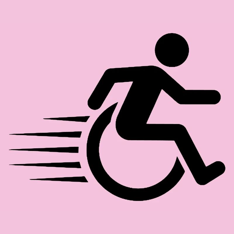 Utilisateur de fauteuil roulant en déplacement #