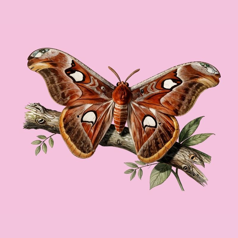 Papillon nocturne Attacus 
