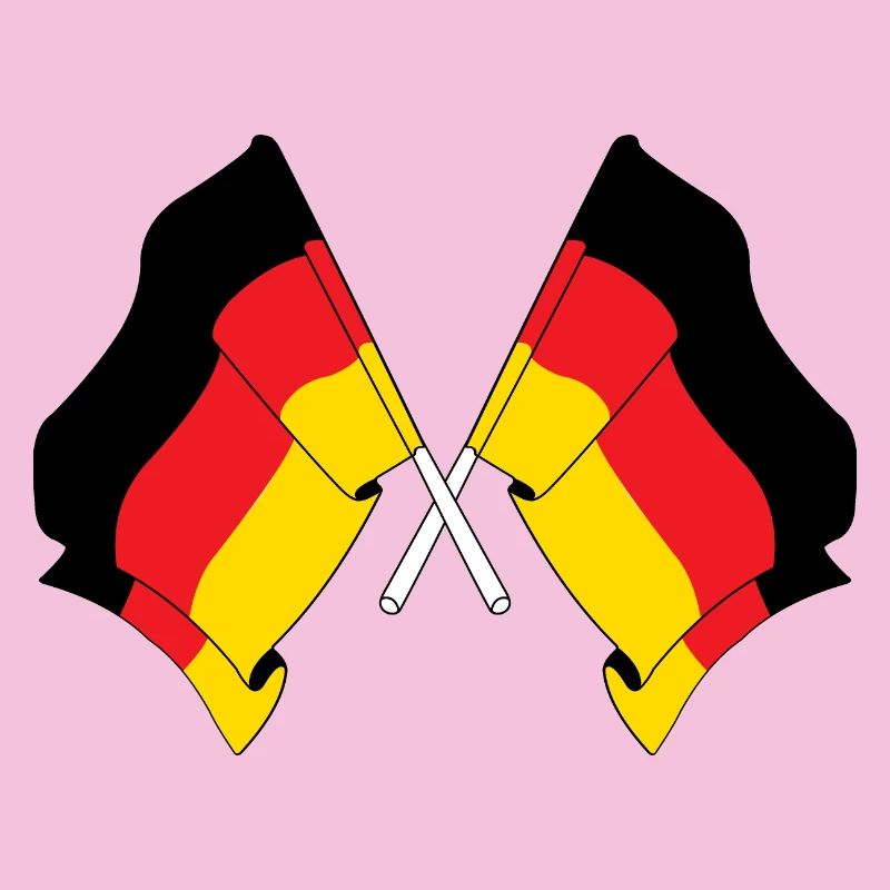 Two flags Germany
