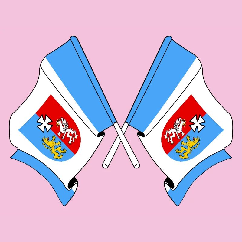 Deux drapeaux Subcarpatie