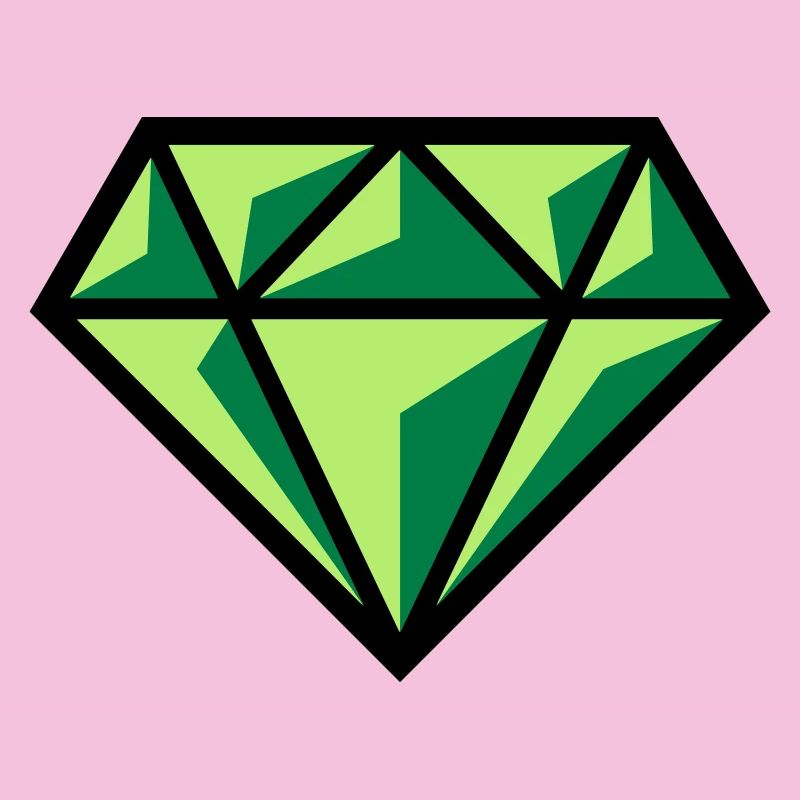 Diamant (pierre précieuse symbole brillant / POS Gre 3C)