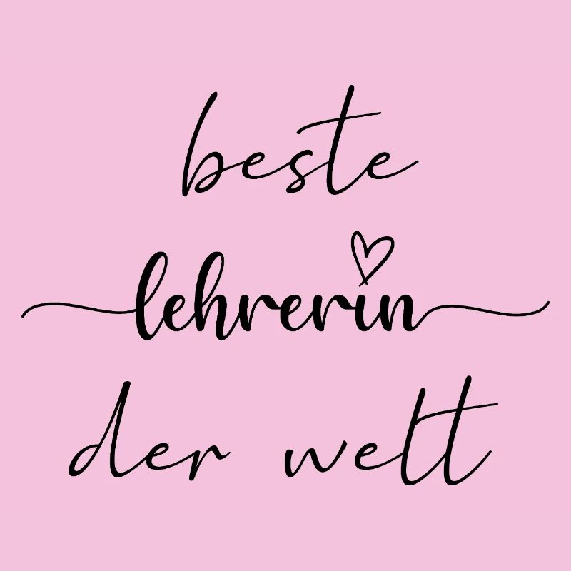 Beste Lehrerin Der Welt Beruf Geschenkidee