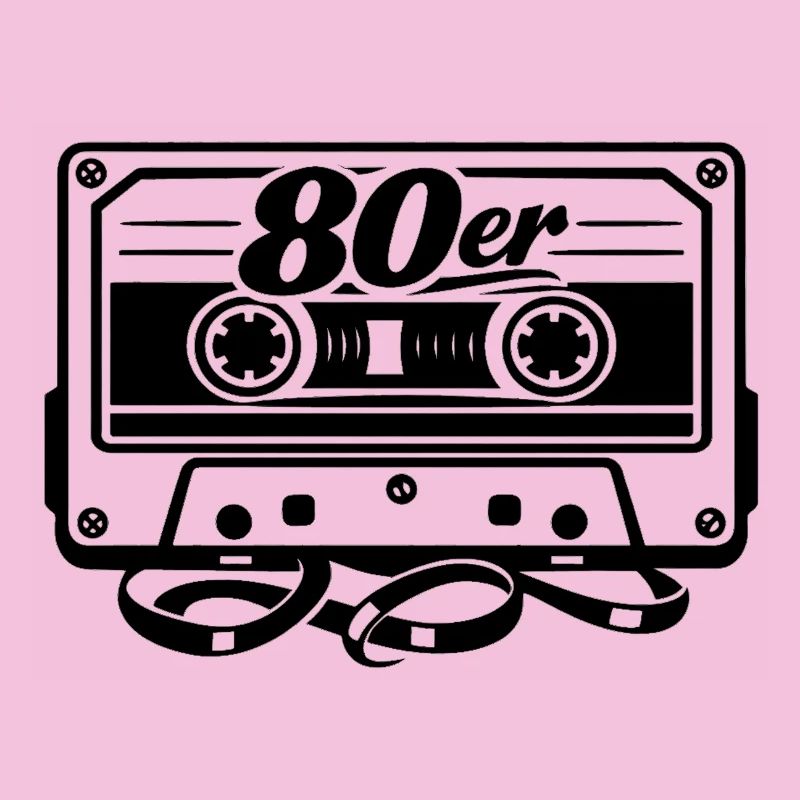 80s Cassette Retro