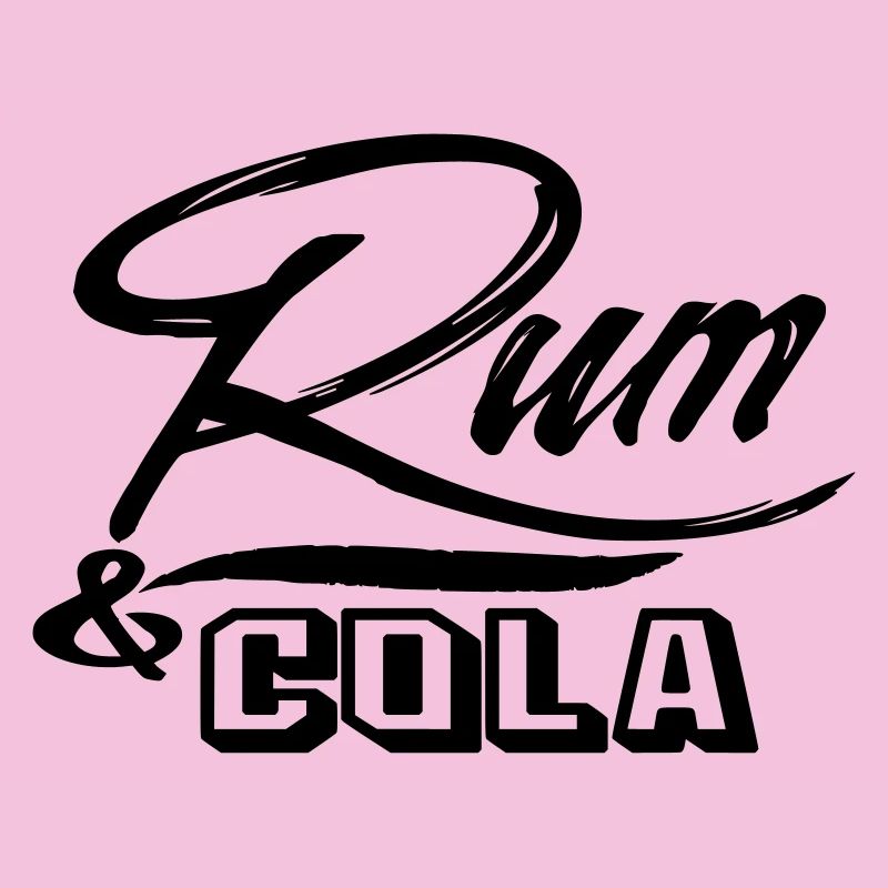 rum cola sail sailing boat longdrink patch sticker