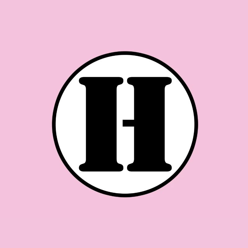 H letter alphabet last name first name gift