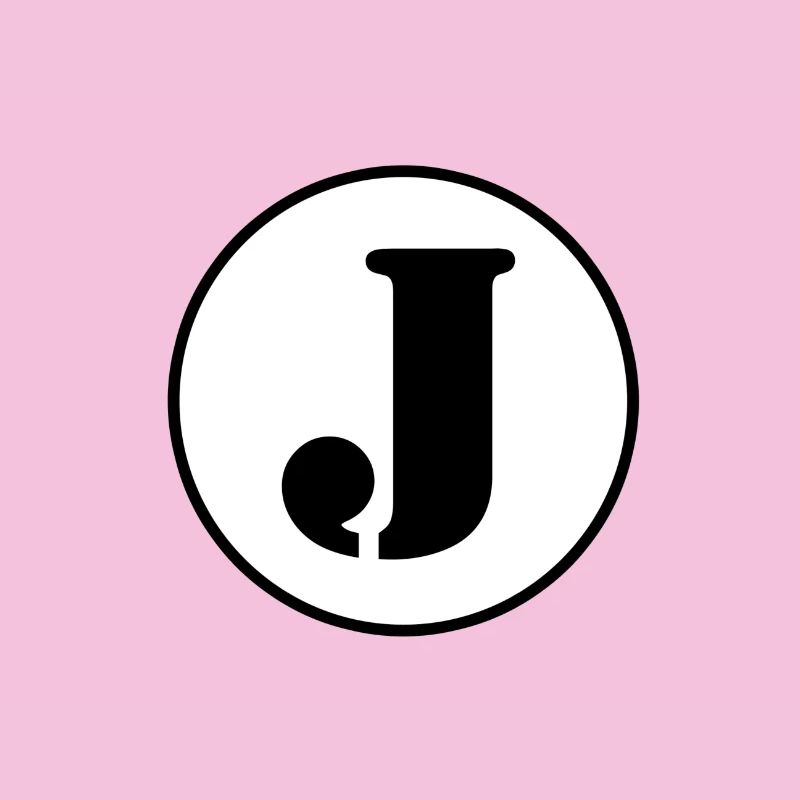 J Buchstabe Alphabet Name Vorname Geschenk