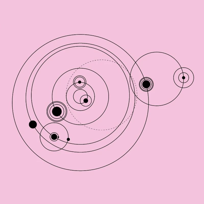 Solar system only (black)