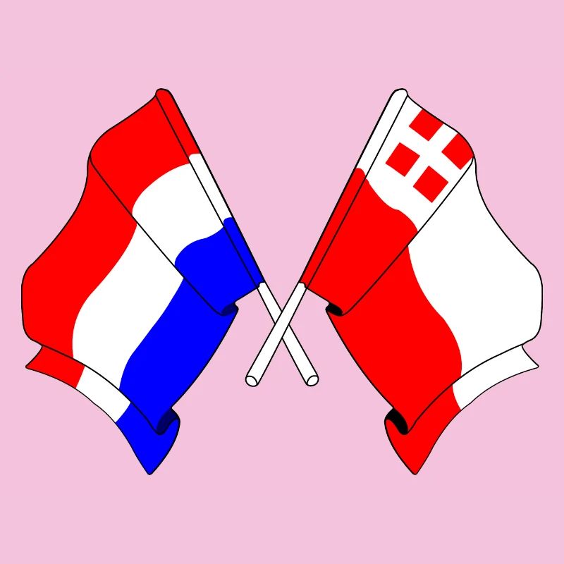 Drapeau des Pays-Bas, Utrecht croisé