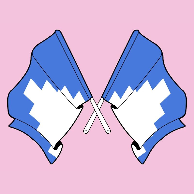 Deux drapeaux croisés d’Akershus