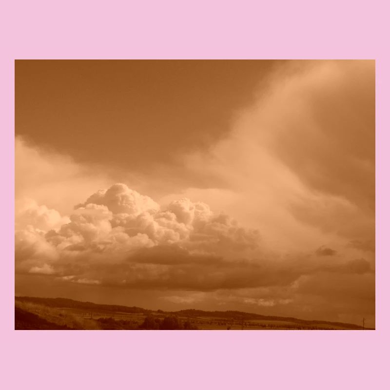 Cloudscape sépia