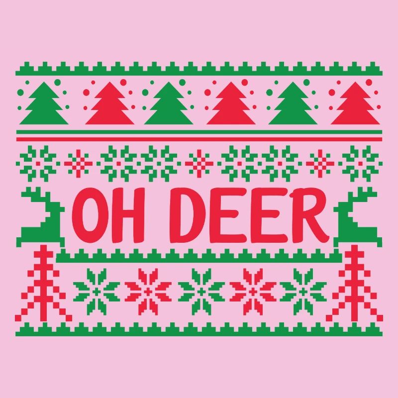 Hässlicher Pullover - Oh Deer