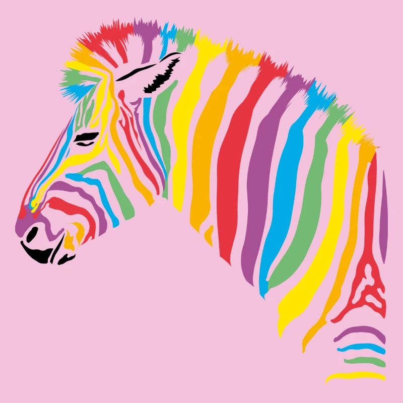 rainbow zebra