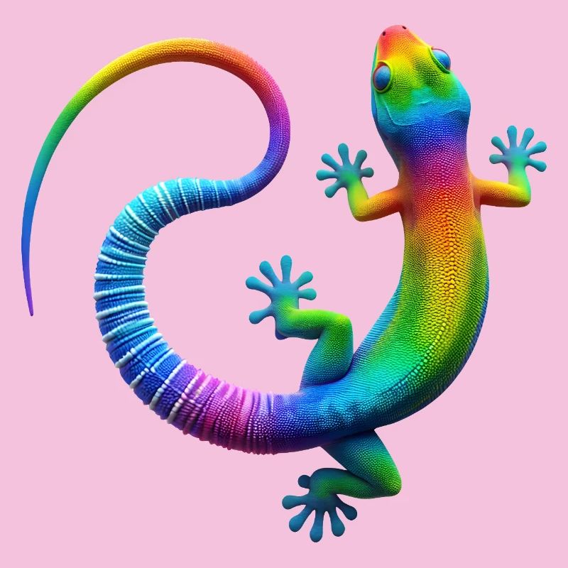 Regenbogen Gecko