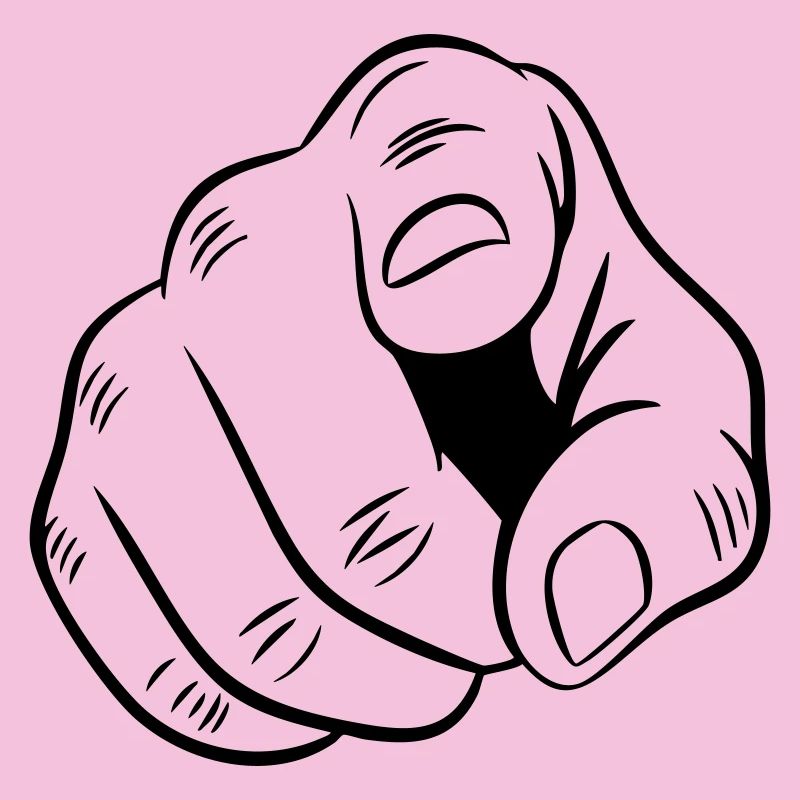 Pointing Hand Illustration
