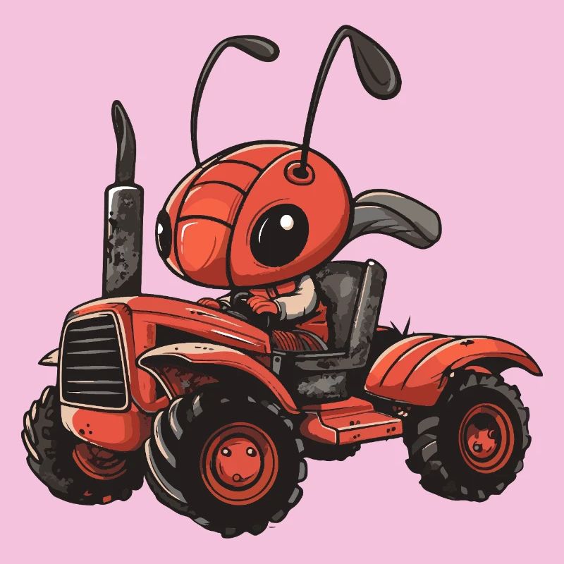 Ameise Traktor Farmer
