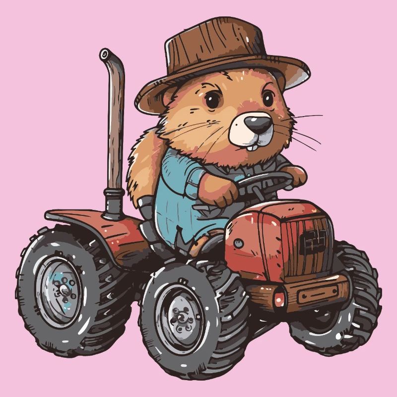 Éleveur de tracteurs de castor