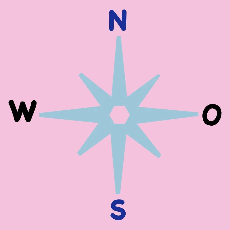 Compass Cardinal Directions Star Compass Maritime
