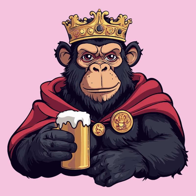 Affe Bier König