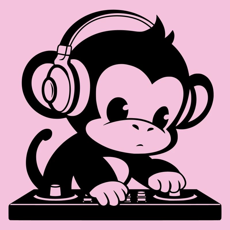DJ singe avec des écouteurs