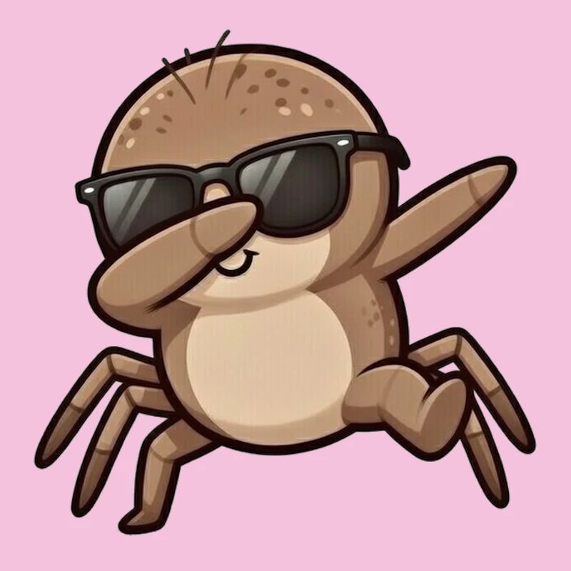 Dabbing Spinne