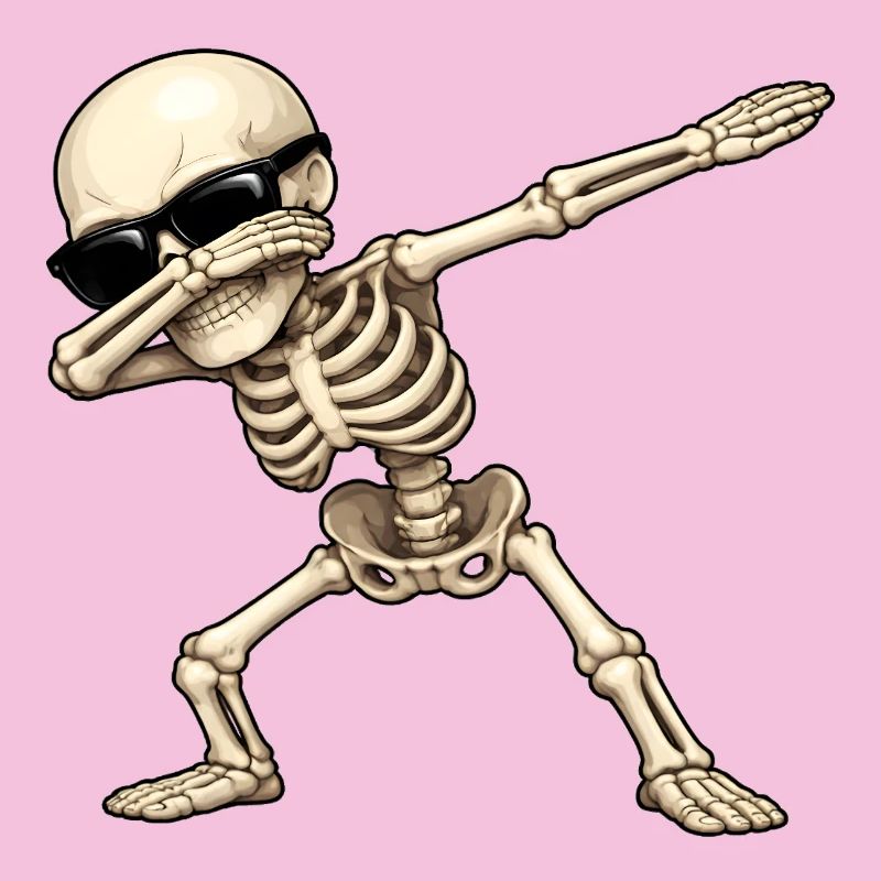 Squelette de dabbing