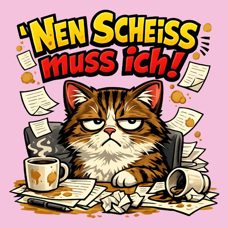 Nen Scheiss Muss Ich Katze