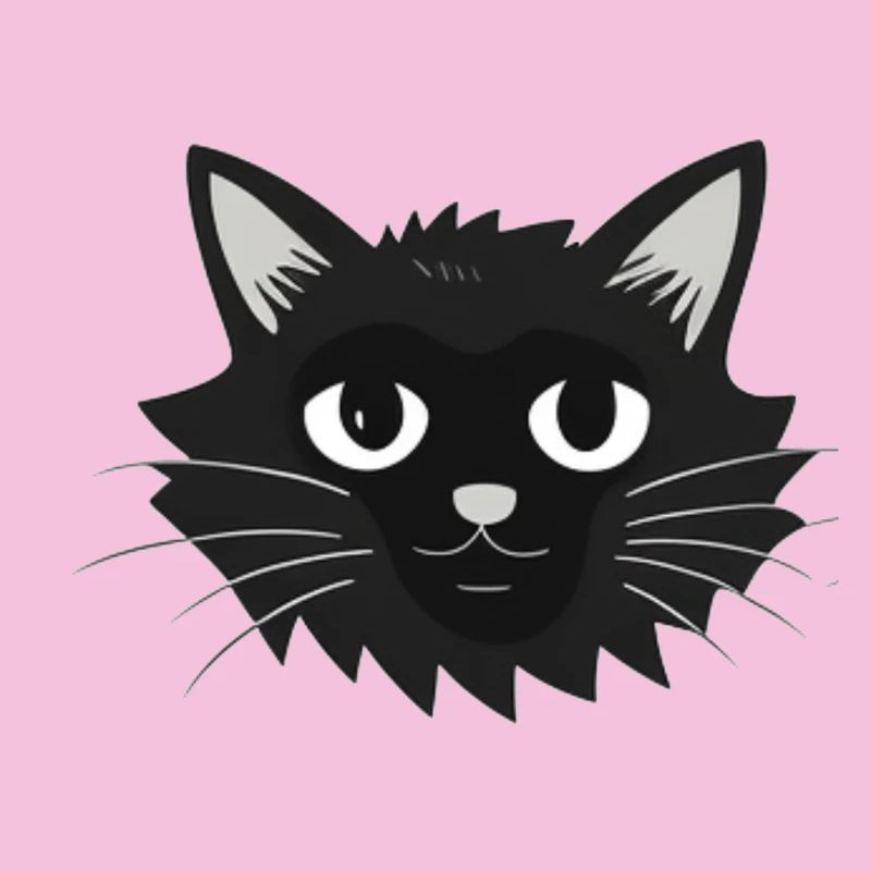 Visage de chat Katzengesicht