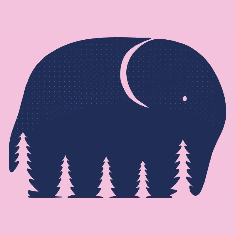 Un éléphant ou une forêt dans ce Fun Optical Illusi