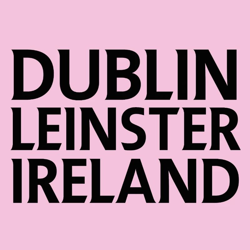 Dublin – Ireland Textdesign