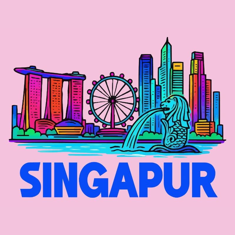 Skyline de Singapour