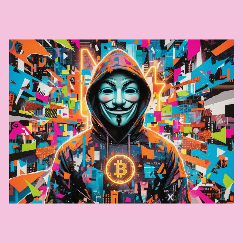 Bitcoin Bazooka - PopArt - Satoshi 3