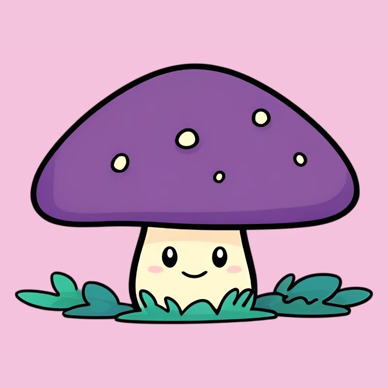 Lila Pilz Kuschelheld