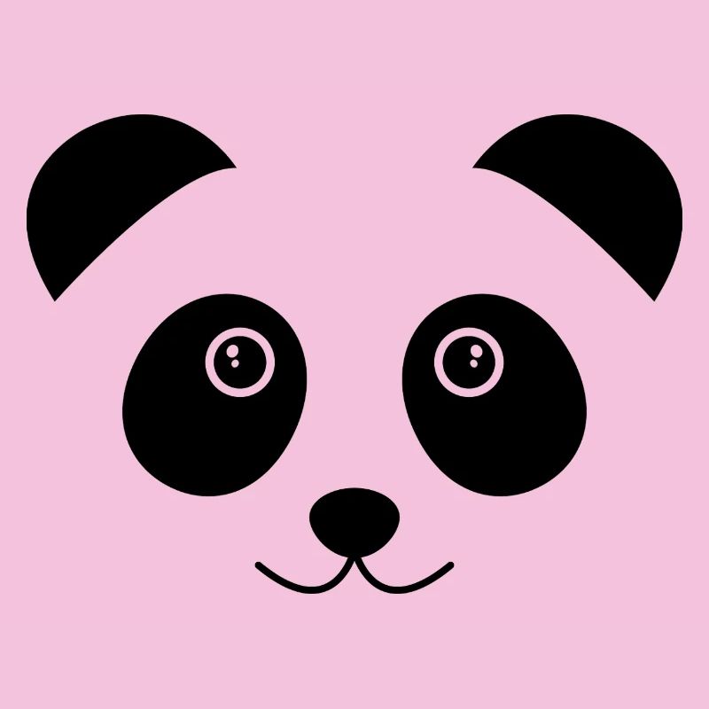 Panda-Gesicht
