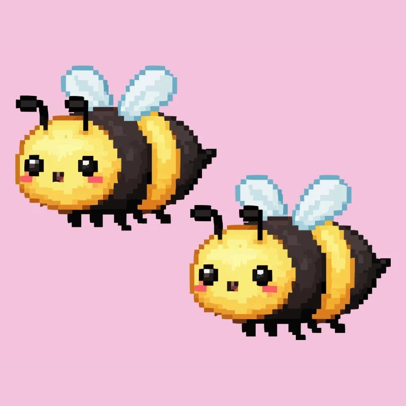 Pixel Bees Duo