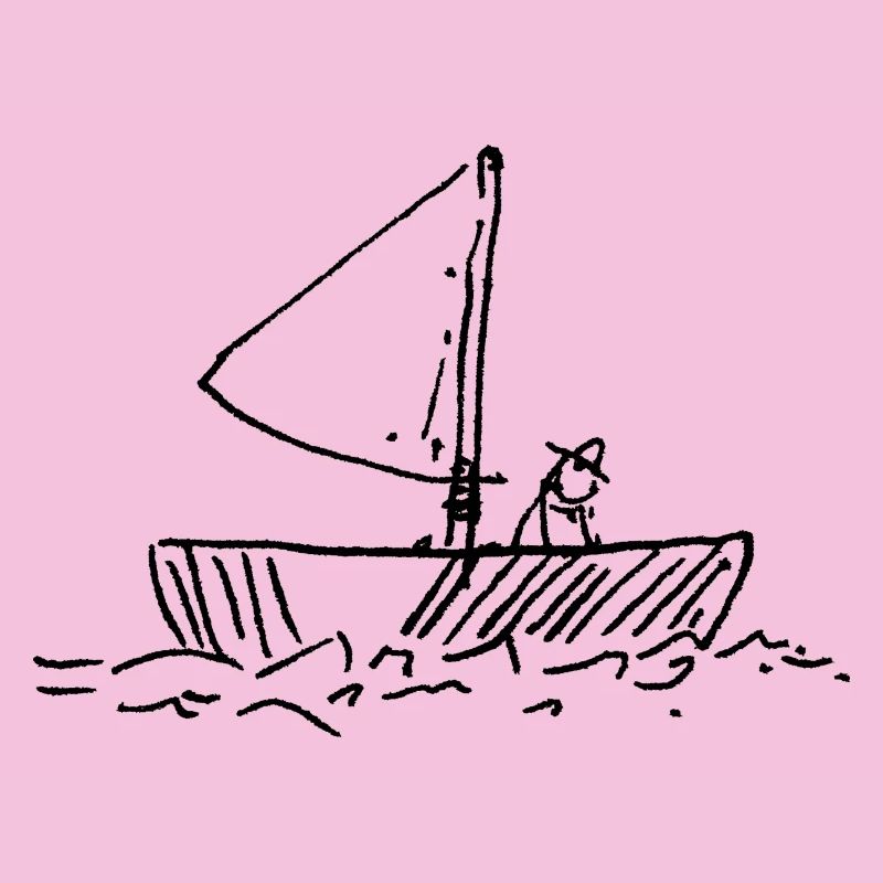 Fischer im Boot