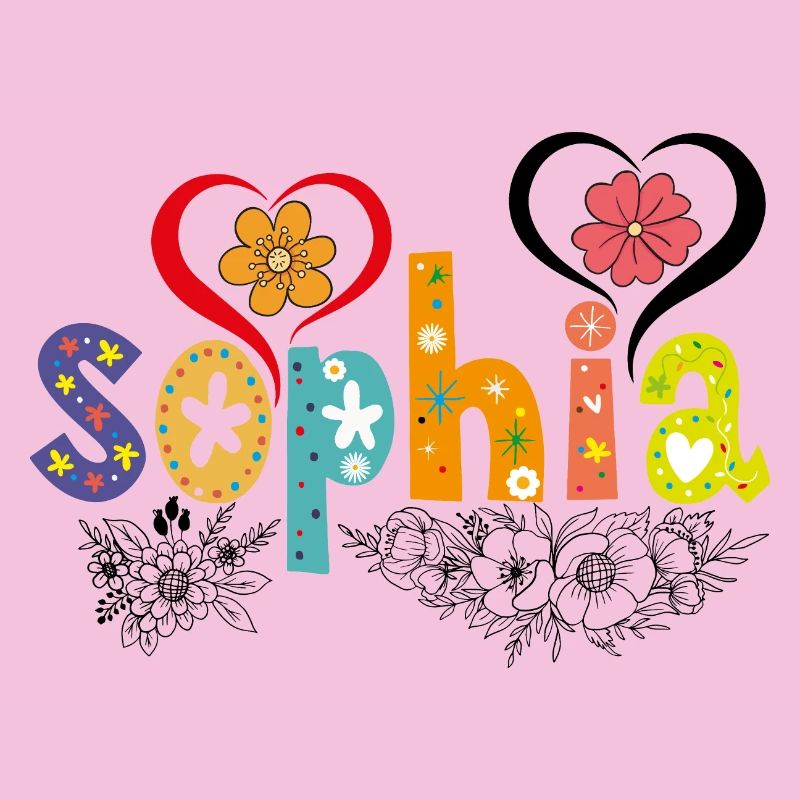 Personalisierter Sophia-Name