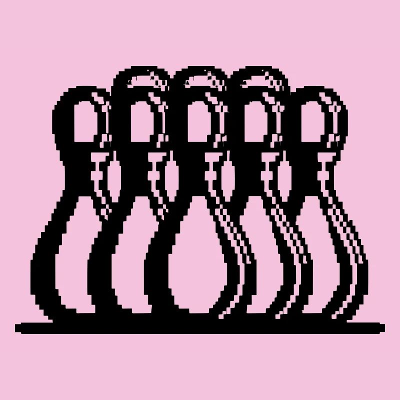 Bowling Pixel Kunst