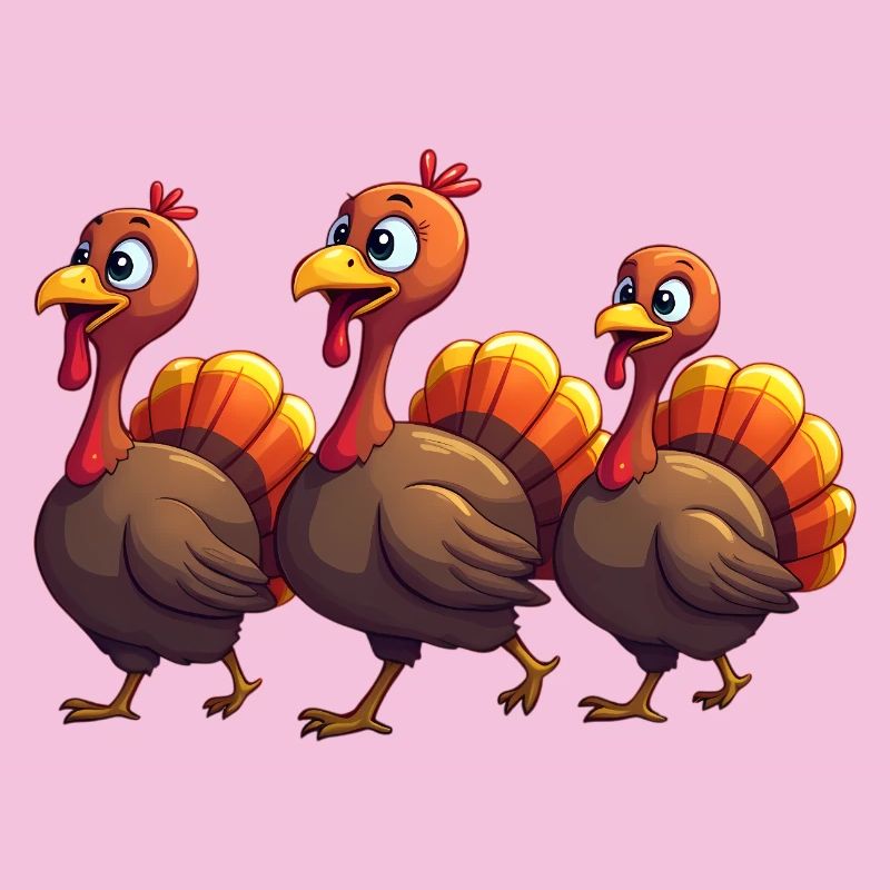 Bébé dinde de Thanksgiving