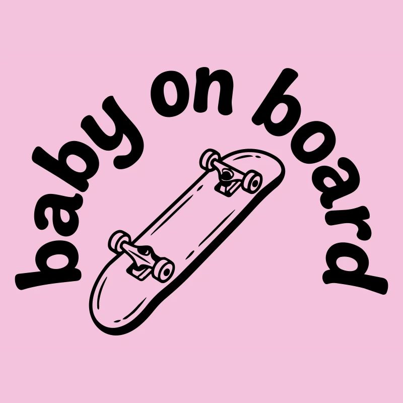 Bébé skateboard