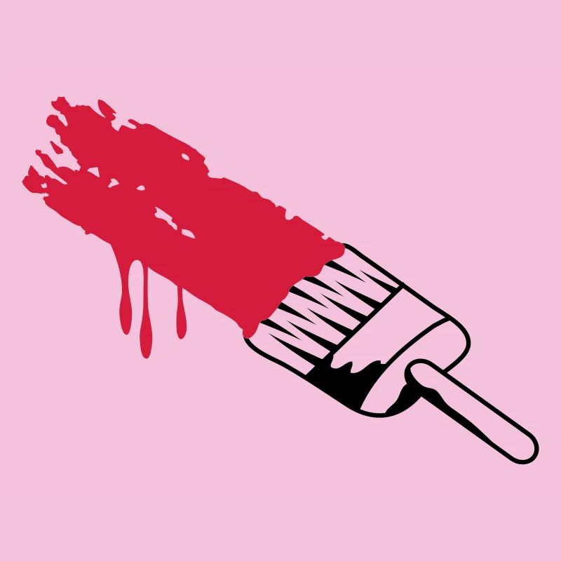 A brush with color