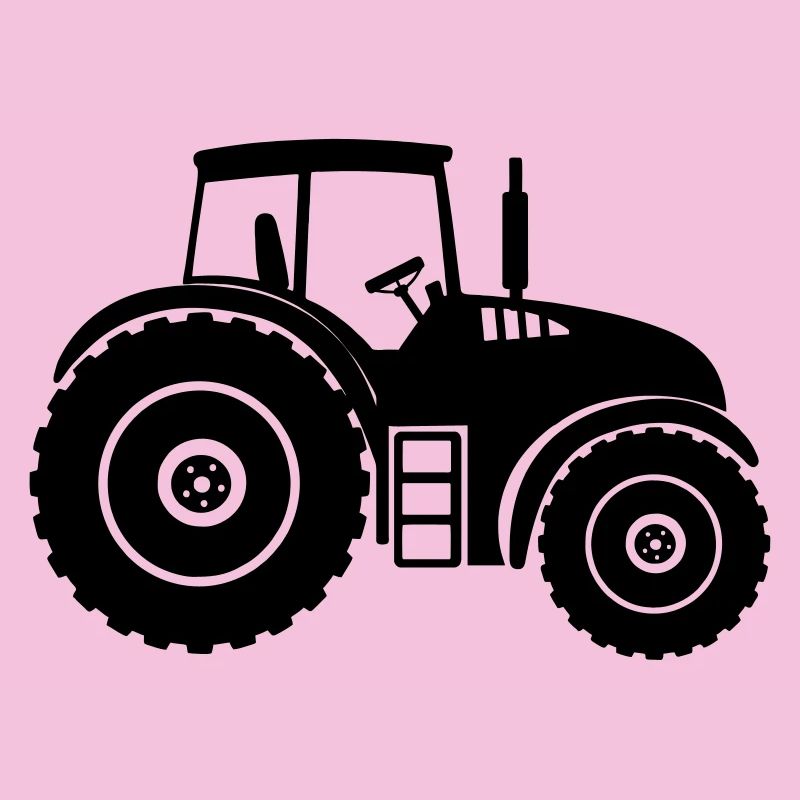 Shade Silhouette Farm Tractor