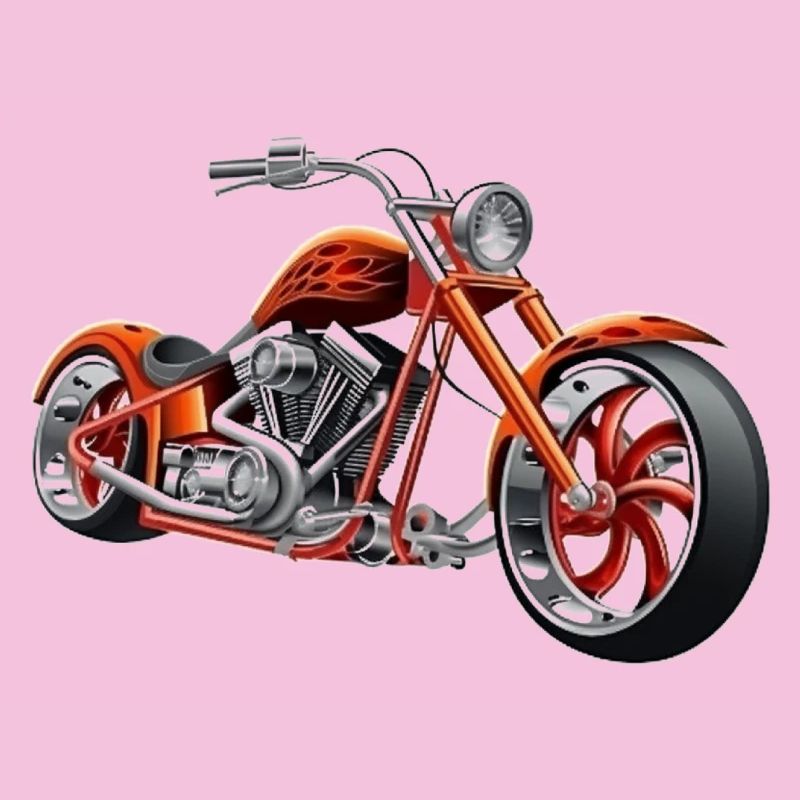 Chopper Motorcycle Biker