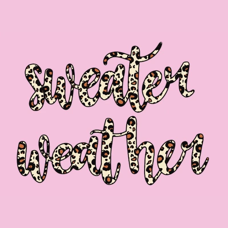 Sweater Weather – Trend Design 🐆🍂