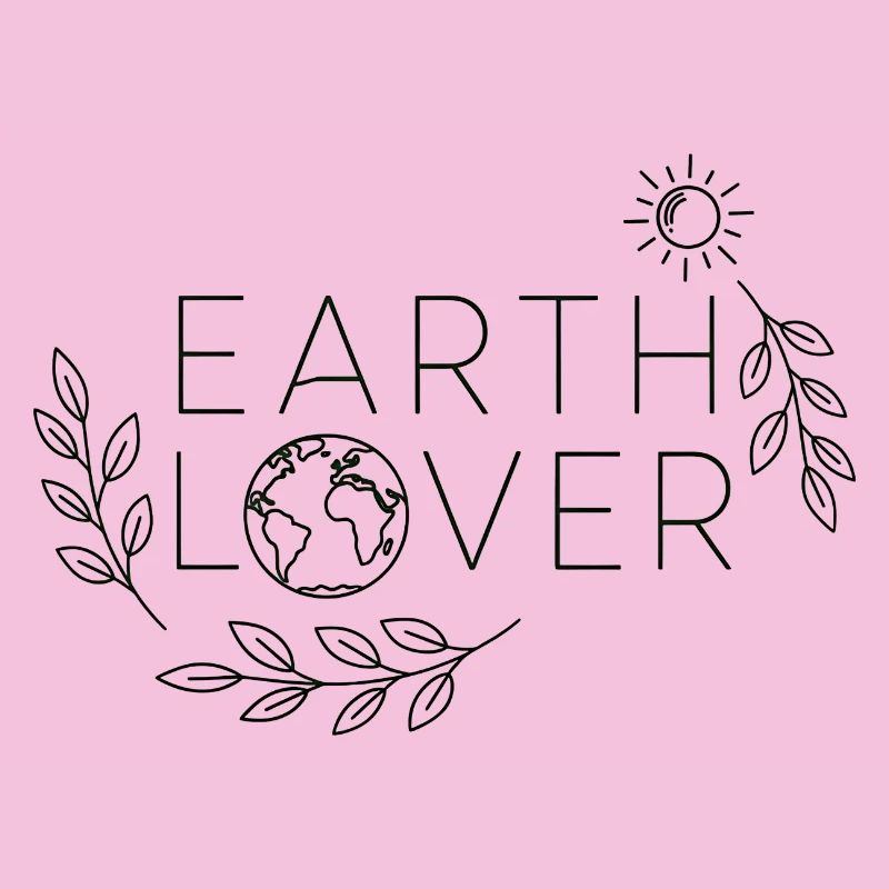 Earth Lover Minimal Nature Design