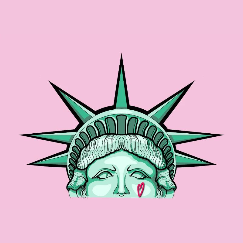 Liberté Menthe PopArt Cœur