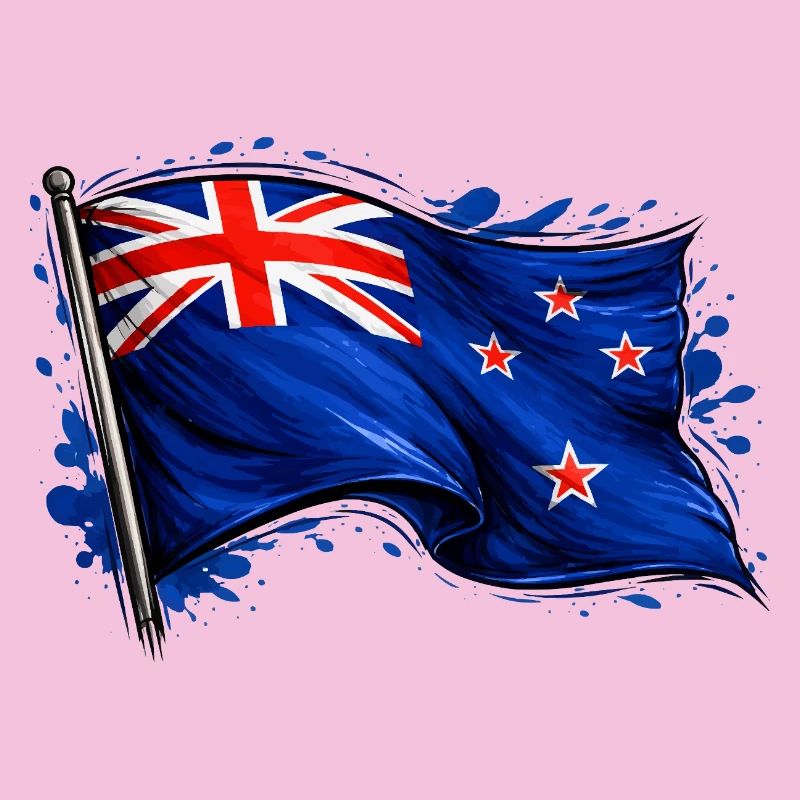 Neuseeland Flagge
