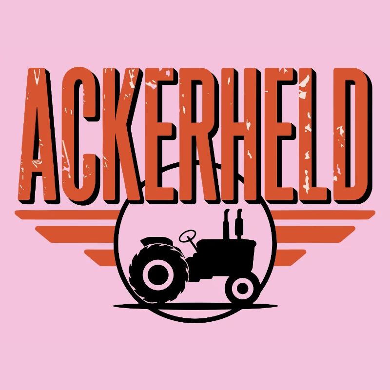  Ackerheld Traktor Bauer Landwirt Landwirtschaft