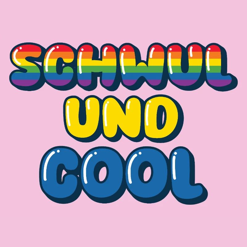 Schwul und Cool / CSD, Pride design