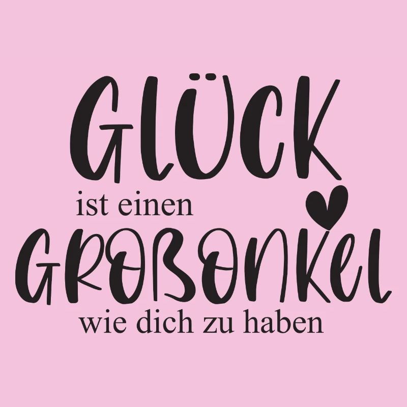 Großonkel Glück Onkel Geschenk Geburtstag Danke